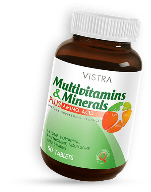 Vistra Multivitamins & Minerals Plus Amino Acid