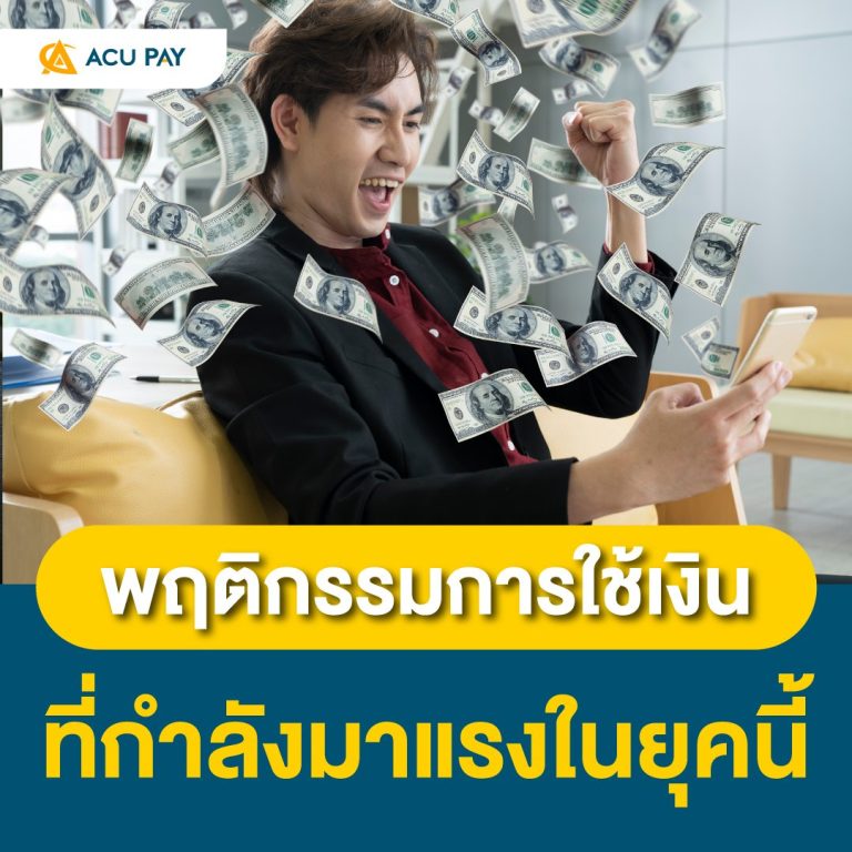 พฤติกรรมการใช้เงิน