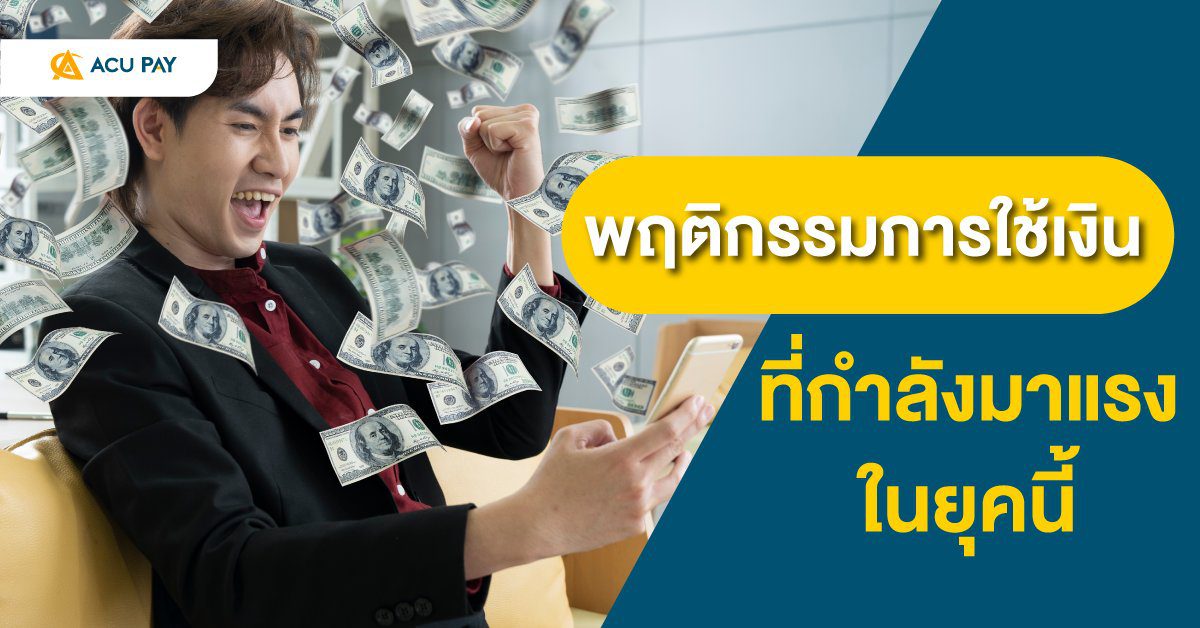 พฤติกรรมการใช้เงิน